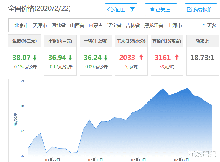 专家最新预测猪价走势_猪价行情 近期 专家预测