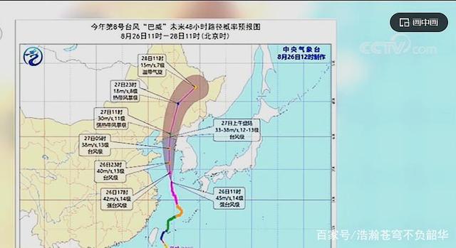 台风巴威最新走势路径_今天台风巴威最新实时路径