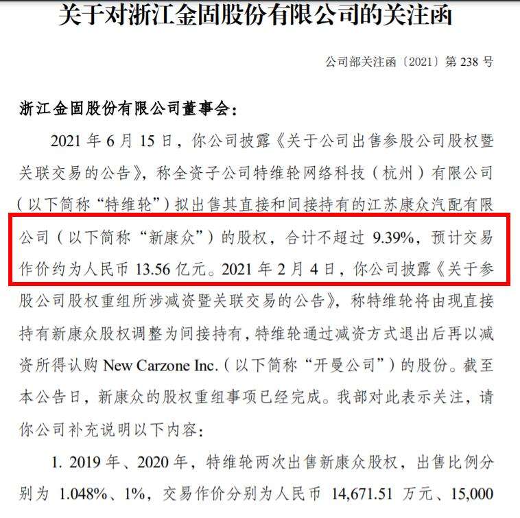 关于金固股份这两天走势怎么样的信息