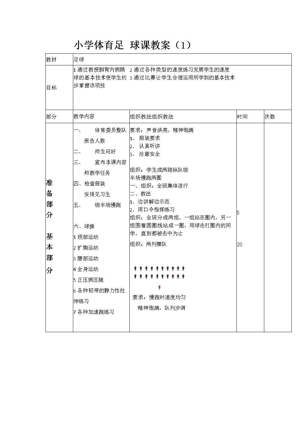 足球教案听课_足球课公开课教案