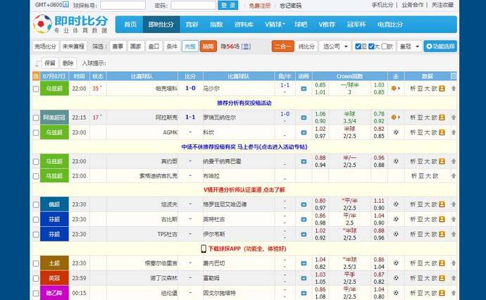 足球时时比分_足球比分即时比