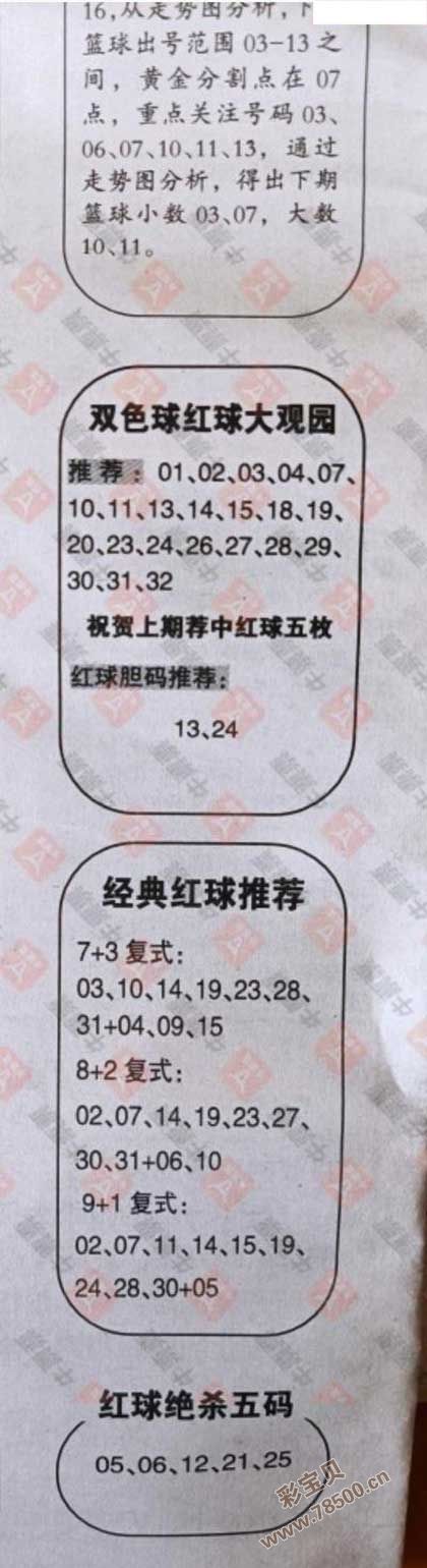 双色球首尾和值连线走势图_双色球红球第一位和值尾走势图