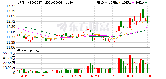 包含恒邦股份最新走势分析的词条