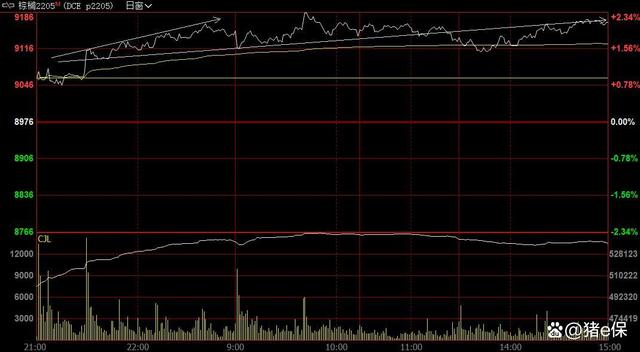 关于棕榈油2205今天下午走势分析的信息