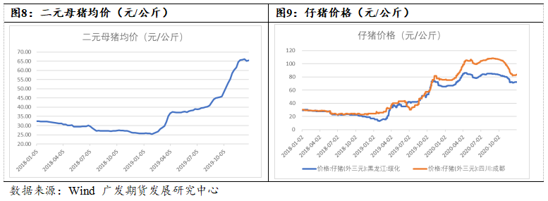 2020生猪期货价格走势图_2020年生猪价格走势预测分析