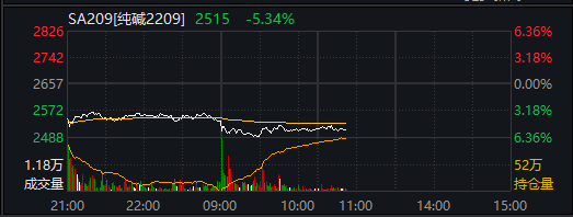 纯碱05合约走势比01强为什么_期货纯碱05