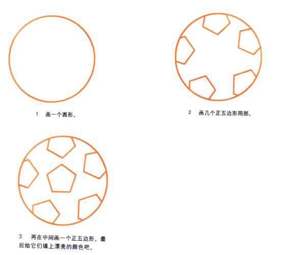 立体足球手工画画方法简单_立体足球手工制作方法简单