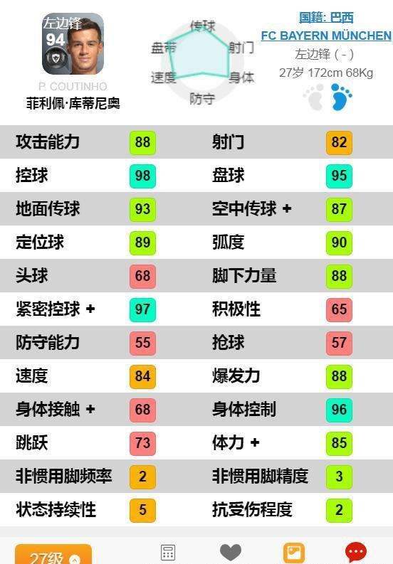 实况足球各球员身价_实况足球 球队身价