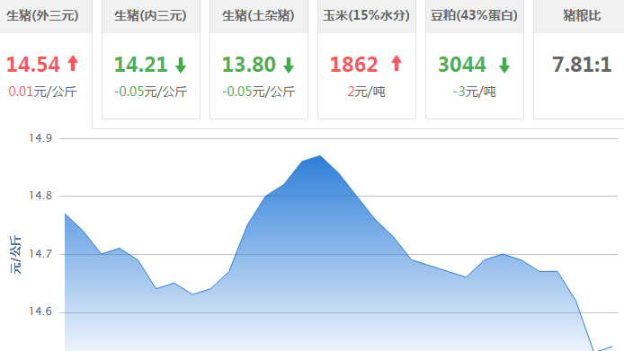 山东聊城生猪价格走势_今日聊城生猪价格行情