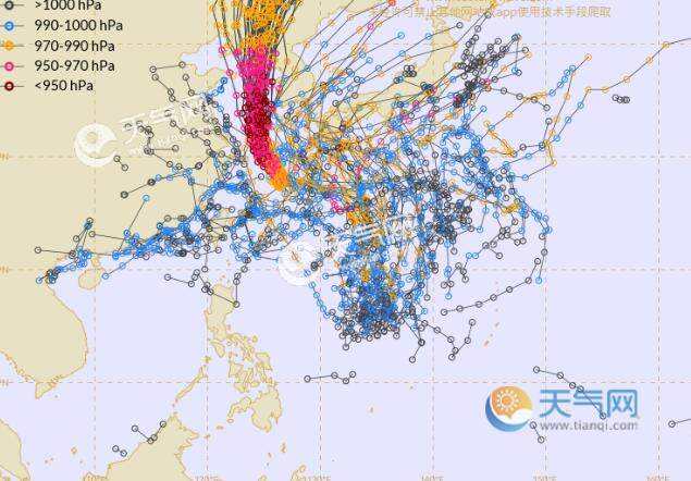 江西这几年台风走势图_江西的台风从什么时候开始