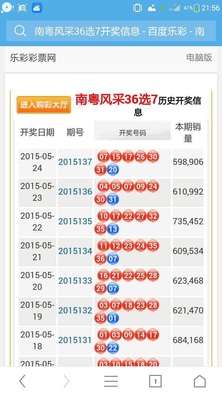 广东36选7走势图走图_广东36选7走势图真准网