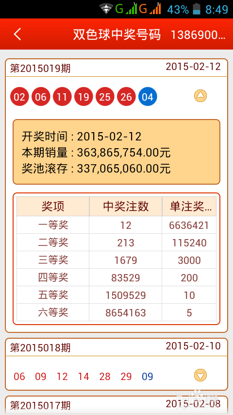 双色球103同期历史开奖走势图_双色球历史102期同期开奖号码