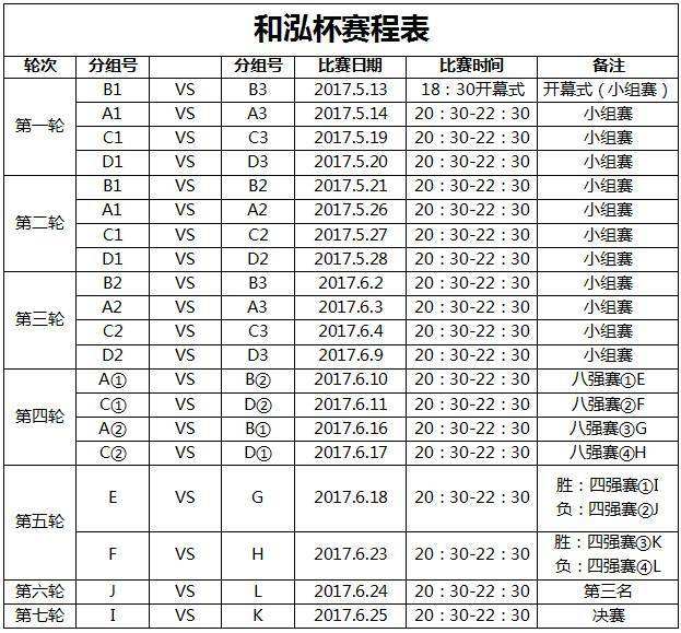 2017足球比赛时间表_2017足球比赛时间表今天