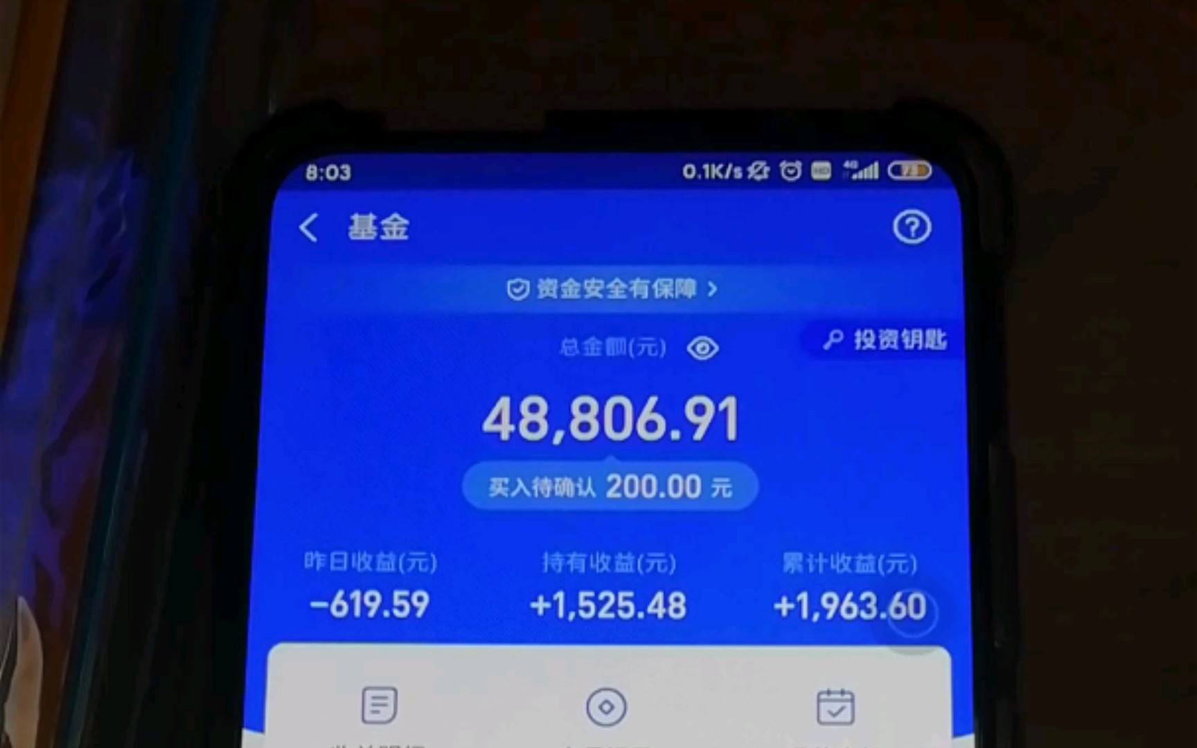 支付宝基金我的持有收益率走势图_支付宝基金怎么看我的持有收益率走势图