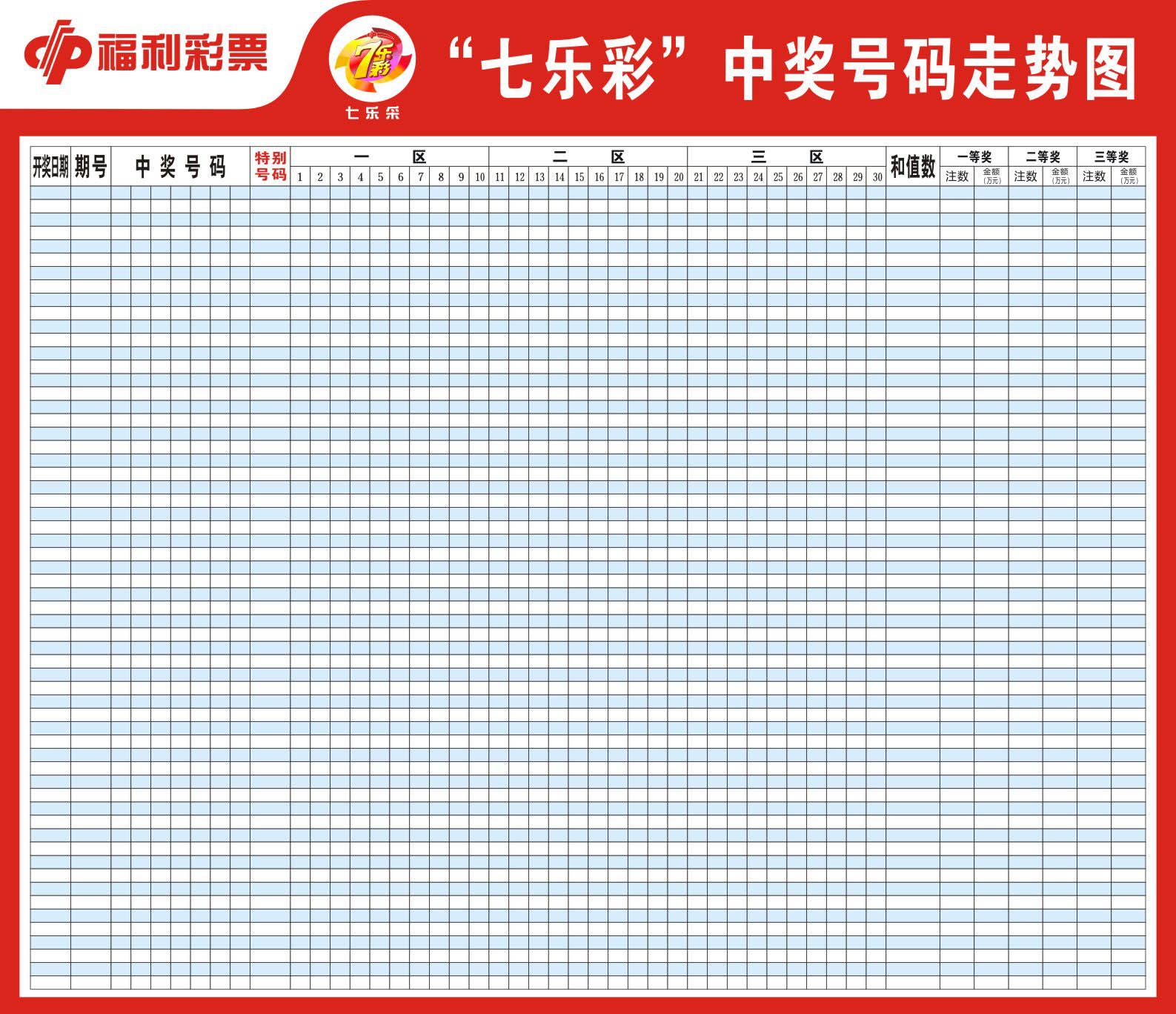 中国福利彩票走势图链接_中国福利彩票走势图双色球