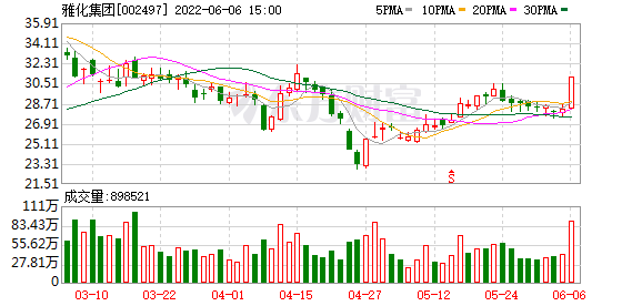 雅化集团最新的走势分析的简单介绍
