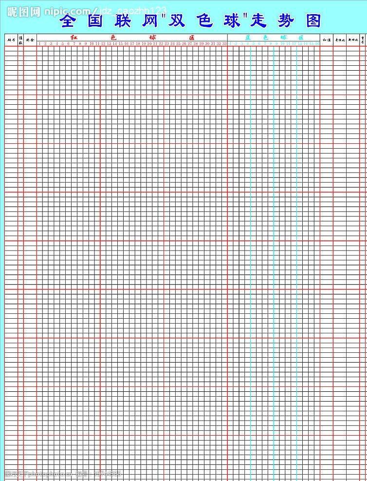 双色球走势图带连线图带坐标准_2017双色球走势图带连线图带坐标准