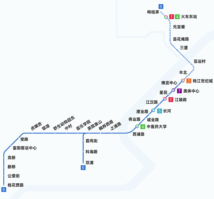 杭州市三号地铁线路走势_杭州地铁三号线路图最新版