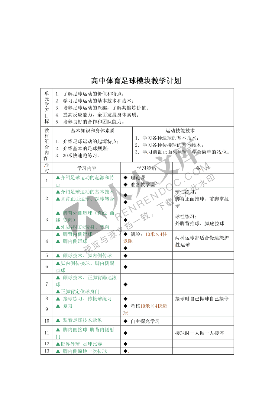 初中足球训练计划_初中足球训练计划制定