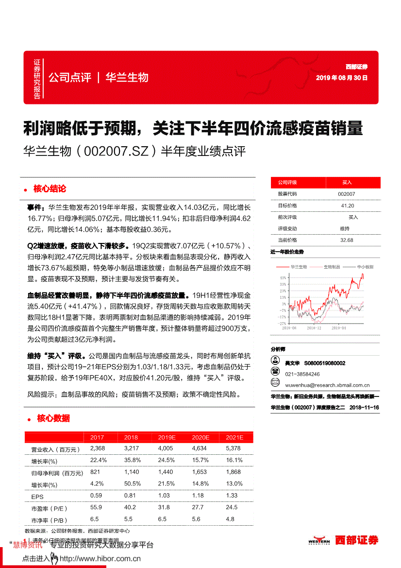 达安基因预计华兰生物明天走势_达安基因预计华兰生物明天走势如何