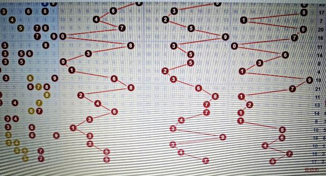 三d走势图专业的带线和值_三d走势图带线专业版3d专业版走势图