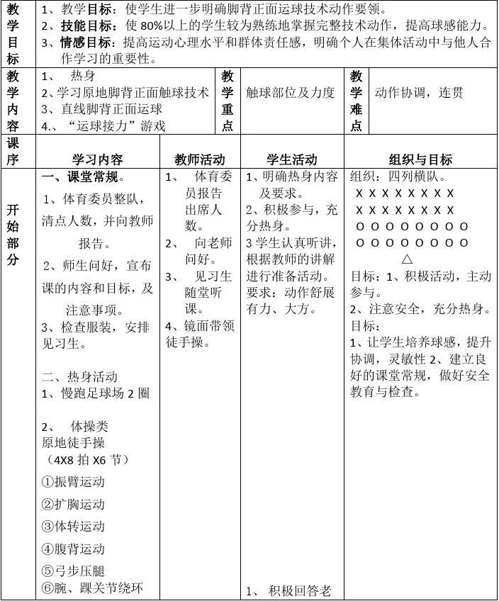 小学足球教案_小学足球教案15篇