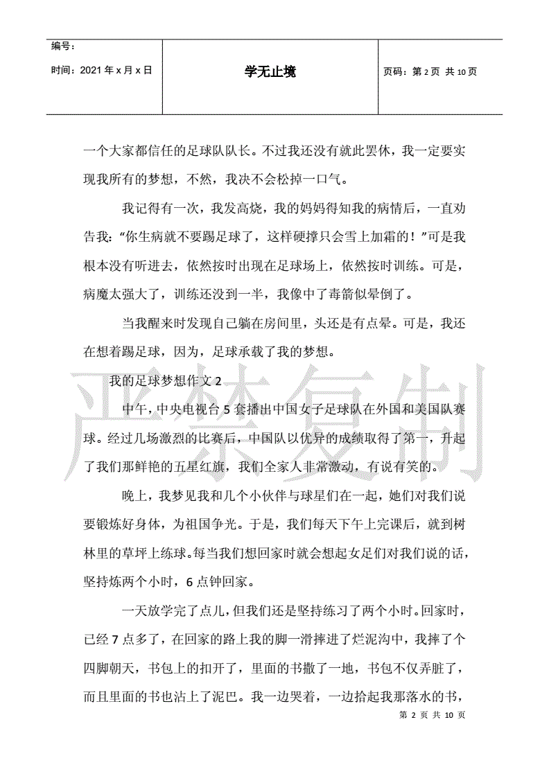 足球作文600字_关于足球的作文400字