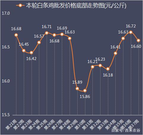 2019鸡肉价格行情走势图_2019鸡肉价格行情走势图最新