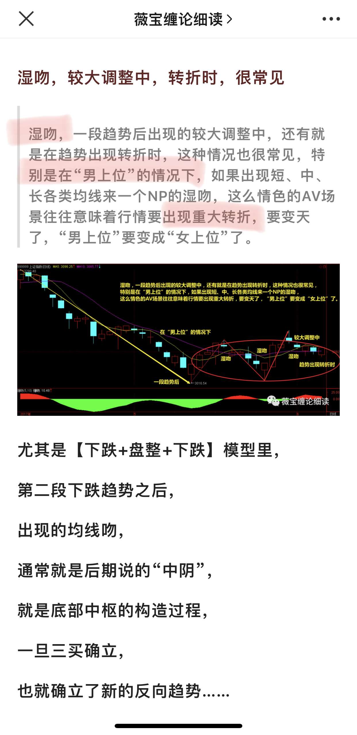 缠论的走势形态第三课_缠论第17课走势终完美