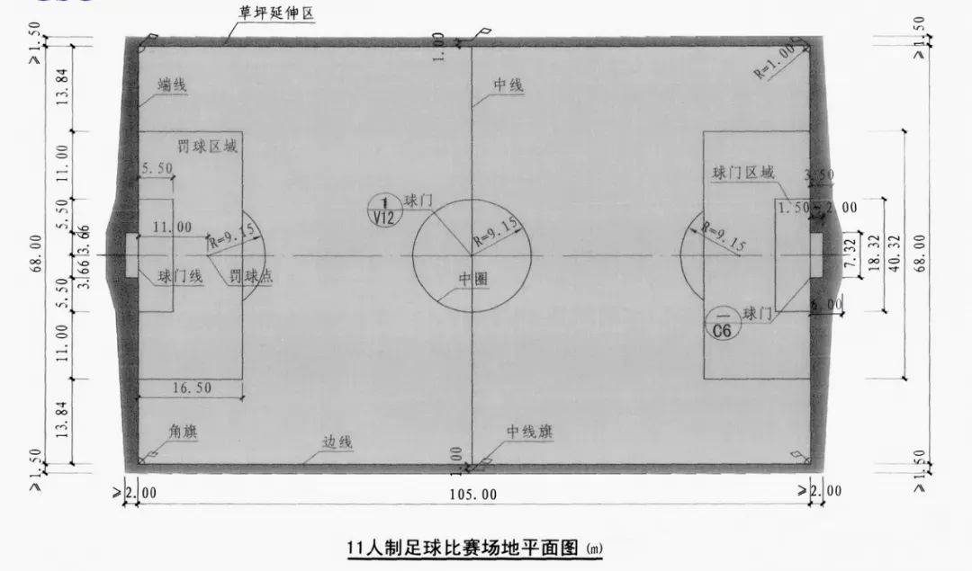 校园里的足球场的长和宽是多少米_校园里的足球场的长和宽是多少米呢